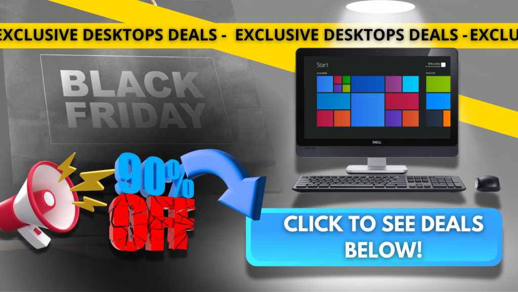 dell deals - black friday - desktop deals