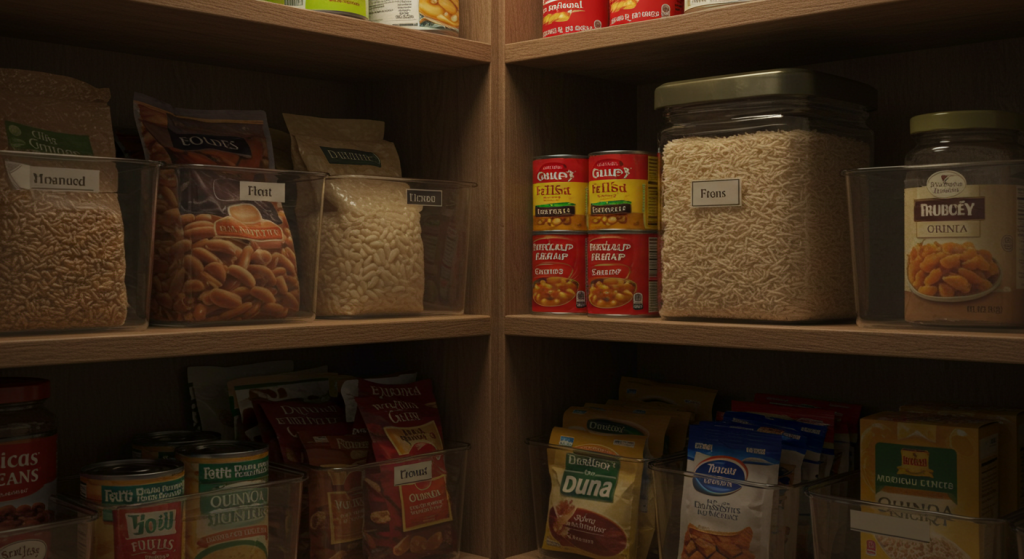 Pantry Staples for Emergency Meals