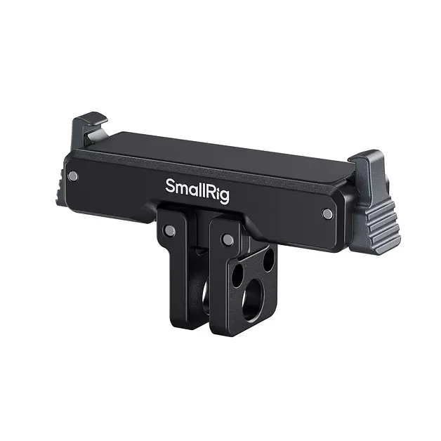 SMALLRIG Quick-Release Adapter Support with Folding 2-Prong Interface