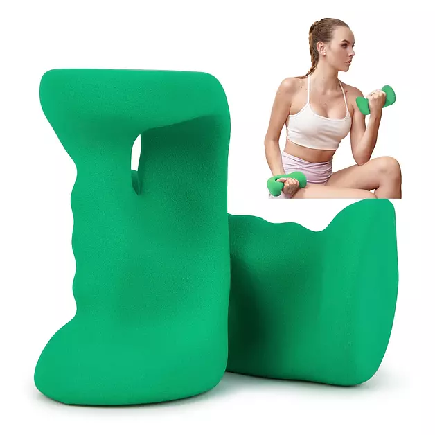 HXD-ERGO Ergonomic Dumbbells Weights Set-Hand Weights for Women at Home, Ear Dumbbells Weights for Pilates, Yoga, Jogging,Strength Training