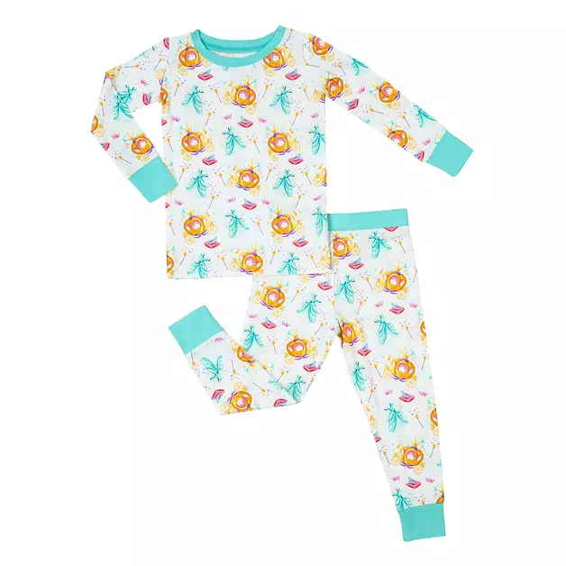 LollyBanks Toddler Pajamas Set for Girls,Viscose from Bamboo Sleepwear