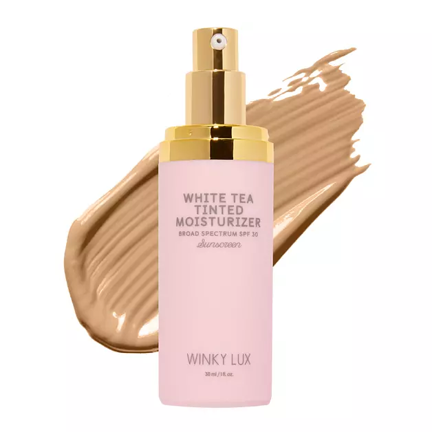 WINKY LUX White Tea Tinted Moisturizer SPF 30 - Medium, Lightweight