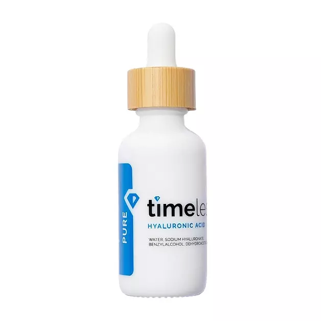 Timeless Hyaluronic Acid 100% Pure Serum, Hydrating, 2 fl oz